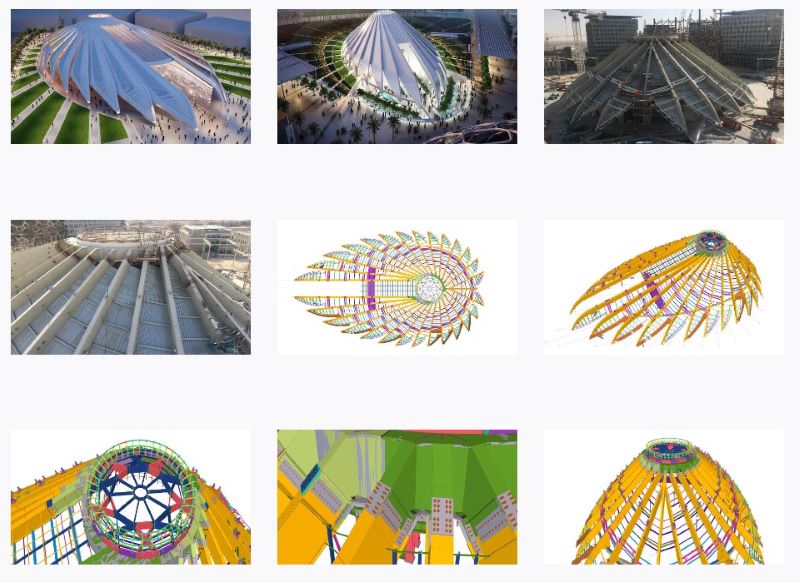 Khu vực tổ chức Expo 2020 tại Dubai, một dự án siêu quy mô, đã ứng dụng BIM 5D để kiểm soát chi phí và tiến độ dự án