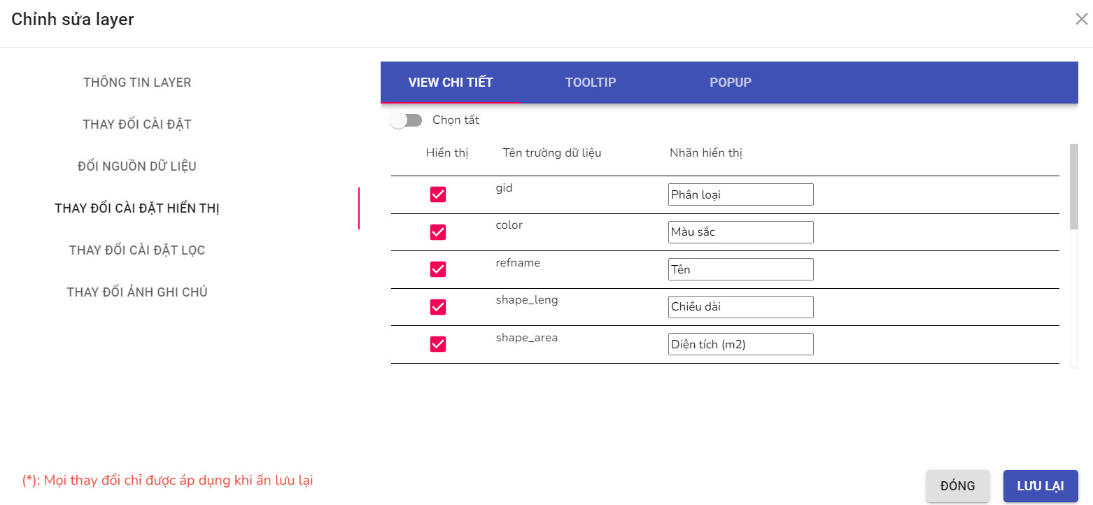 Dịch vụ GIS PORTAL