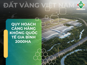 Quy hoạch Cảng hàng không quốc tế Gia Bình 2000ha 